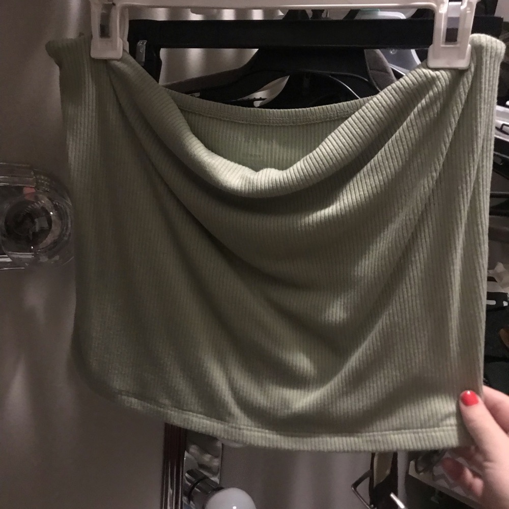 American Eagle Tube Top- Light Green - Size XL